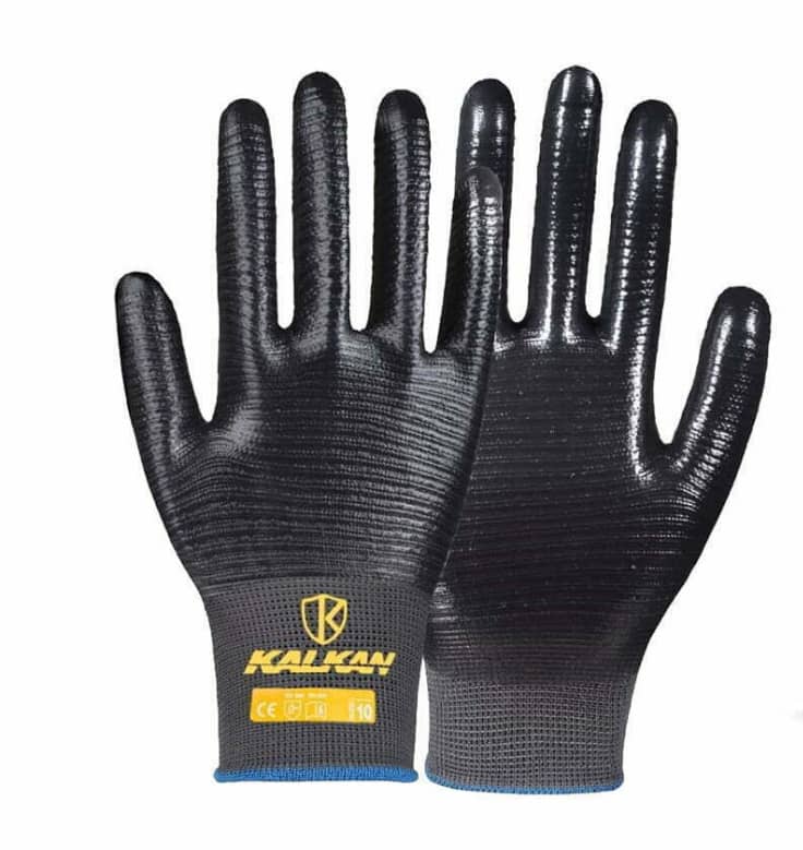 دستکش کف شیاری 4/4 مواد کالکان زبرا